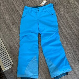 Patagonia Kids Bright Blue Snow Pants